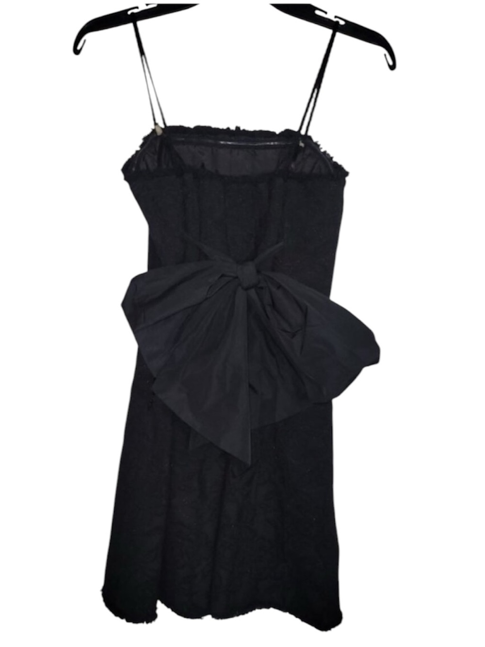 BCBGMAXAZIA Black Mini Dress Size 2 - Picture 4 of 9